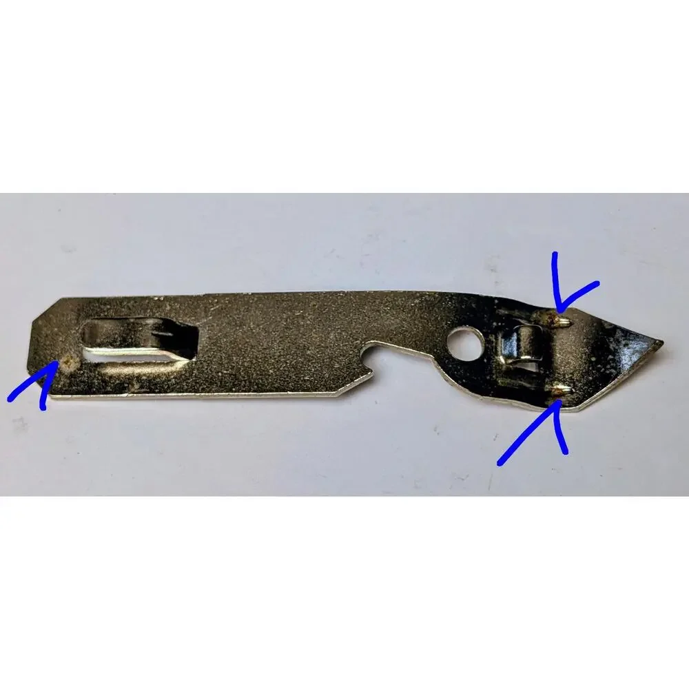 Vtg Ensar Corp Can Bottle Opener Wheeling IL USA Kitchen Bar Man Cave Retro 70s